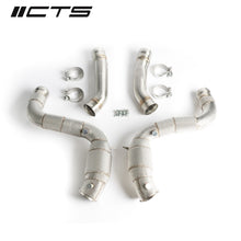 Load image into Gallery viewer, CTS TURBO MERCEDES-BENZ AMG W205/M177 C63/63S DOWNPIPES HIGH-FLOW CATS