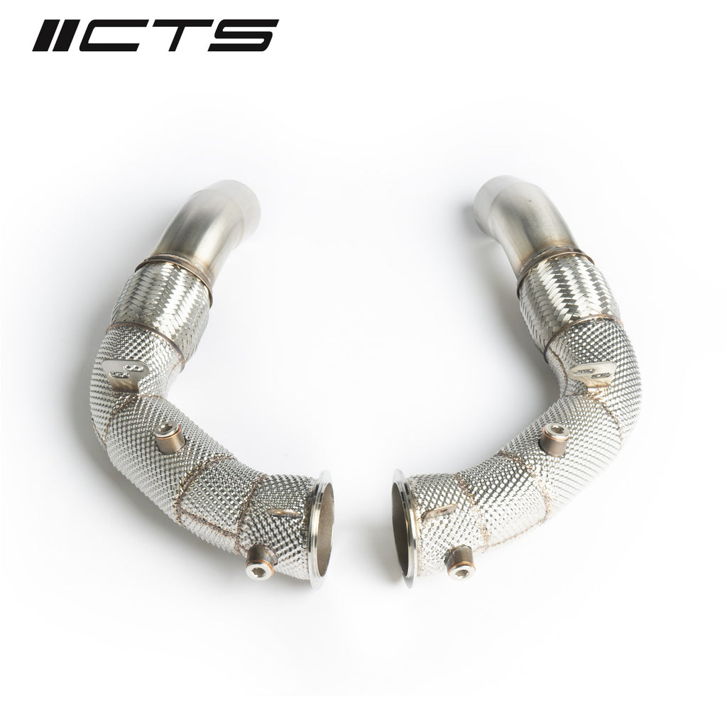 CTS Turbo BMW S63 F10 M5/M5C & F06/F12/F13 M6/M6C Downpipes