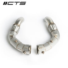 Load image into Gallery viewer, CTS Turbo BMW S63 F10 M5/M5C &amp; F06/F12/F13 M6/M6C Downpipes