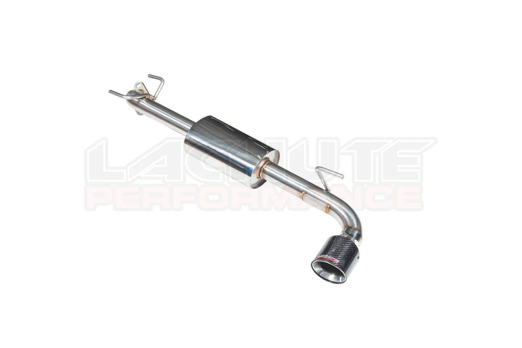 LP Aventure 13-17 Subaru Crosstrek XV / 12-16 Subaru Impreza Hatchback Axle Back Exhaust Carbon Tips