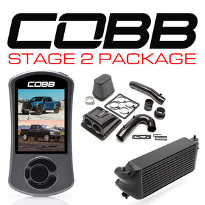 Cobb Ford F-150 Ecoboost Raptor/Ltd. w/TCM Stg 2 Redline CF Power Package - Black (Factory Loc I/C)