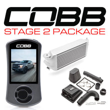 Load image into Gallery viewer, Cobb 17-19 Ford F-150 Ecoboost 3.5L w/TCM Stage 2 Power Package - Silver (Factory Loc. I/C)