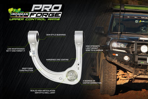 ProForge Upper Control Arms Suited For 2008+ Toyota 200 Series Land Cruiser / Lexus LX570