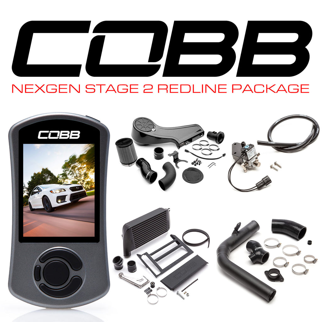 Cobb 15-21 Subaru WRX NexGen Stage 2 Power Package w/SF Intake - Silver