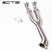 Load image into Gallery viewer, CTS Turbo Nissan R35 GT-R Y-pipe/Mid-pipe Catless