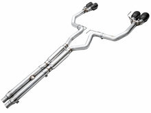 Load image into Gallery viewer, AWE 2024 Ford Mustang Dark Horse S650 RWD Track Edition Cat-Back Exhaust w/ Quad Diamond Black Tips