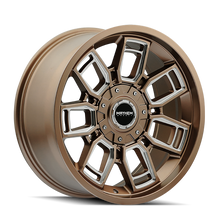 Load image into Gallery viewer, Mayhem 8118 Ordinance 20x9 / 5x127/139.7 BP / 87.1mm Hub Matte Bronze Wheel w/ Milled Spokes