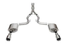 Load image into Gallery viewer, Corsa 24+ Ford MustangGT Sport Cat-Back Exhaust Sys. 3.0in Dual Rear Exit w/4.5in StraightCut Tips