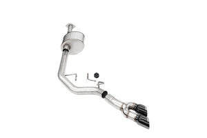 Corsa 15-20 Ford F-150 5.0L (141in WB) 3.0in Lightning Exit Catback w/ 3.5in Twin Black PVD Pro Tips