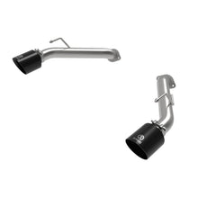 Load image into Gallery viewer, aFe Nissan Z 23-23 V6-3.0L Takeda 2-1/2in 304 SS Axle-Back Exhaust System w/ Black Tips