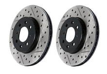 Load image into Gallery viewer, StopTech 07-18 BMW X5 / 08-19 BMW X6 Sportstop Cryo Drilled &amp; Slotted Rotor - Rear Left