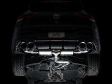 Load image into Gallery viewer, AWE Tuning MK8 Volkswagen Golf R 3in Touring Edition Quad Exhaust - Chrome Silver Tips