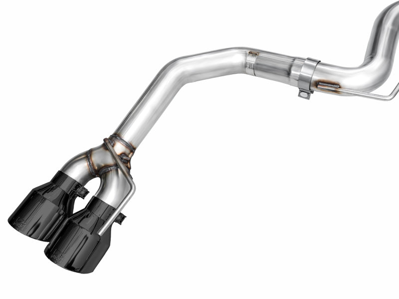 AWE 2024 Ford Mustang Dark Horse S650 RWD Track Edition Cat-Back Exhaust w/ Quad Diamond Black Tips