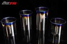 Load image into Gallery viewer, Greddy PE-TR Rolled Tip-Burnt-Ti L 130mm x 115mm