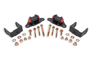 BMR 14-19 Chevrolet Corvette C7 Polyurethane Transmission/Differential Mount - Black Hammertone