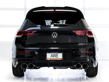 Load image into Gallery viewer, AWE Tuning MK8 Volkswagen Golf R 3in Touring Edition Quad Exhaust - Chrome Silver Tips