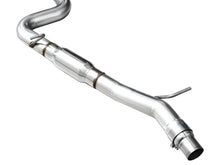 Load image into Gallery viewer, AWE Tuning MK8 Volkswagen Golf R 3in Touring Edition Quad Exhaust - Chrome Silver Tips