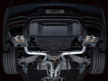 Load image into Gallery viewer, AWE 2024 Ford Mustang GT Fastback S650 RWD SwitchPath Cat-Back Exhaust w/ Quad Diamond Black Tips