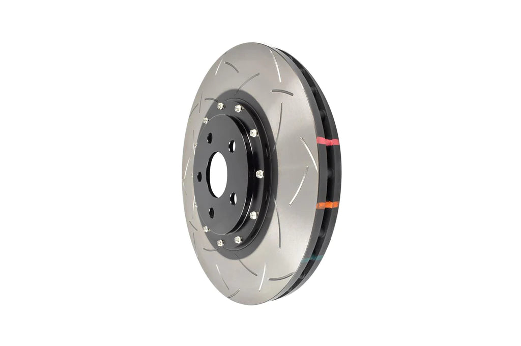 DBA 11-17 Jeep Grand Cherokee Trackhawk (6.2L V8) 5000 Series Slotted Front Brake Rotor w/Black Hat