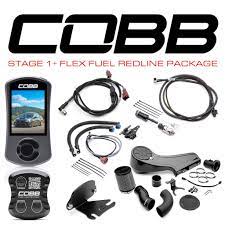 Cobb 18-21 Subaru Stage 1+ CAN Flex Fuel Redline Carbon Fiber Power Package