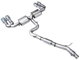 AWE 22-24 Audi 8Y S3 Track Edition Exhaust  - Chrome Silver Tips