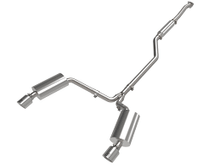 Load image into Gallery viewer, aFe 09-14 Acura TSX L4 2.4L Takeda 2-1/2in to 2-1/4in 304 SS Cat-Back Exhaust System w/Polished Tips