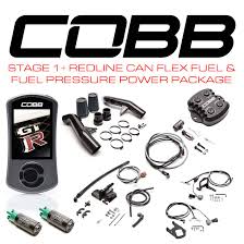 Cobb 15-18 Nissan GT-R Stage 1+ Redline Carbon Fiber CAN Flex Fuel Power Package (RHD)