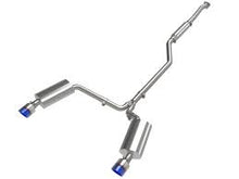 Load image into Gallery viewer, aFe 09-14 Acura TSX L4 2.4L Takeda 2-1/2in to 2-1/4in 304 SS Cat-Back Exhaust System w/BlueFlame Tip