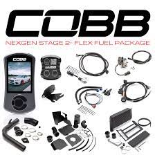 Cobb 15-17 Subaru WRX NexGen Stage 2 + CAN Flex Fuel Power Package (SF Intake) - Silver