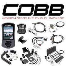 Load image into Gallery viewer, Cobb 15-17 Subaru WRX NexGen Stage 2 + CAN Flex Fuel Power Package (SF Intake) - Silver