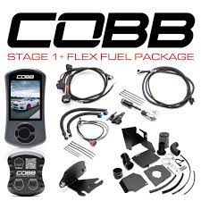 Cobb 15-17 Subaru WRX Stage 1+ to NexGen Stage 2 + CAN Flex Fuel Power Package - Black