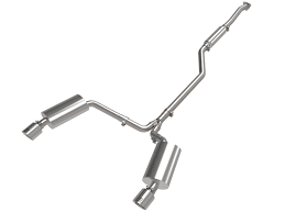 aFe 09-14 Acura TSX L4 2.4L Takeda 2-1/2in To 2-1/4in 304 SS Cat-Back Exhaust System w/ Black Tip