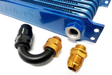 Load image into Gallery viewer, GReddy Oil Cooler Center Bolt AN Fitting 150 degree #10