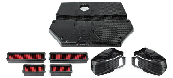 Eventuri BMW F97/F98 LCI Carbon Air Box Lid w/ Replacement Filters and ...