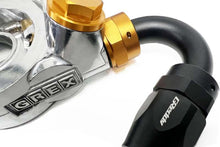 Load image into Gallery viewer, GReddy Oil Cooler Center Bolt AN Fitting 150 degree #10