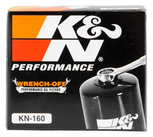 Load image into Gallery viewer, K&amp;N Oil Filter for 2005-2014 BMW K1200 GT/R/RS/S/ K1300 GT/R/S/ R1200 GS/R/RT S1000RR