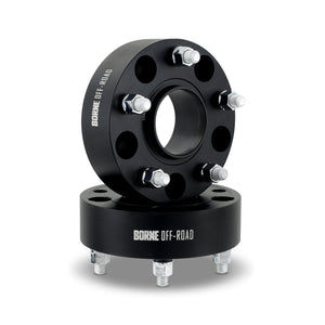 Mishimoto Wheel Spacers - 5x139.7 - 77.8CB - 50 - 1/2 - Black