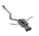 REMARK 2022+ Toyota GR Corolla Catback Exhaust - Dual Tips Center Exit (Burnt SS)