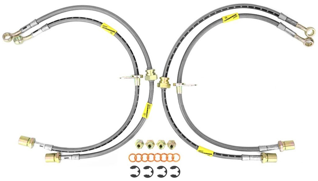 Goodridge 17-23 Tesla Model 3 Stainless Steel Brake Lines