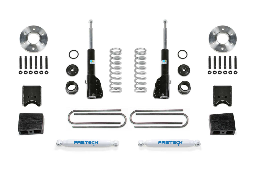 Fabtech 15-22 Mercedes Sprinter 2500/3500 Coil Assist Kit w/ Bilstein B4 shocks