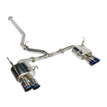 Load image into Gallery viewer, REMARK 22+ Subaru WRX (VB) Catback Exhaust - 4 in. Burnt Stainless Quad Tips (Resonated)
