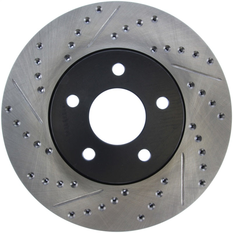 StopTech 06-09 Chevrolet HHR Slotted & Drilled Front Right Rotor