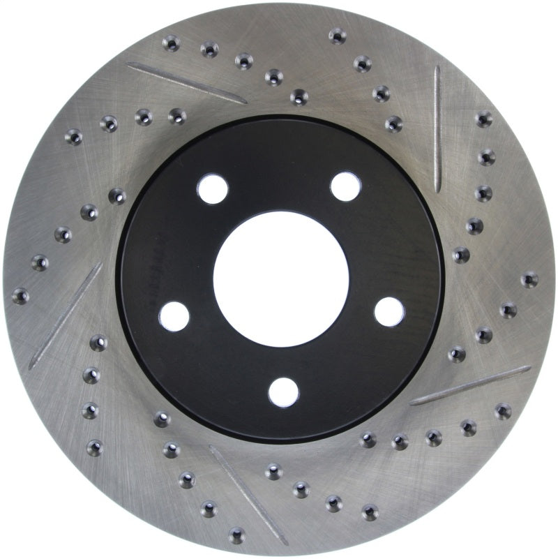 StopTech 06-09 Chevrolet HHR Slotted & Drilled Front Left Rotor
