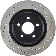 Load image into Gallery viewer, StopTech 02-05 Ford Thunderbird / 00-05 Jaguar S Type / 00-06 Lincoln LS Drilled Right Rear Rotor