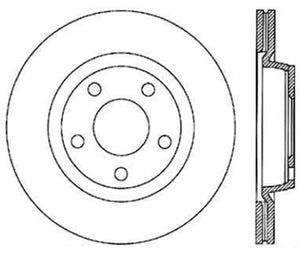 StopTech Slotted & Drilled Sport Brake Rotor