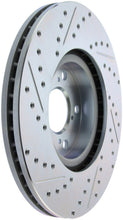 Load image into Gallery viewer, StopTech Select Sport 2007-2014 Acura MDX Drilled and Slotted Front Left Brake Rotor