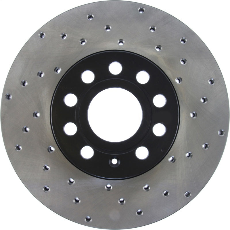 StopTech 05-10 VW Jetta (Exc Wagon) / 09-10 Jetta Wagon /07-10 Rabbit Drilled Cryo Left Front Rotor