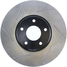 Load image into Gallery viewer, StopTech Power Slot 04-05 Nissan Maxima SportStop Slotted Front Right Rotor