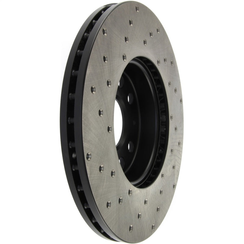 StopTech 05-10 VW Jetta (Exc Wagon) / 09-10 Jetta Wagon /07-10 Rabbit Drilled Cryo Left Front Rotor