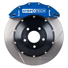 Load image into Gallery viewer, StopTech 08-09 WRX STi Front BBK ST60 355x32 Slotted Rotors Blue Calipers